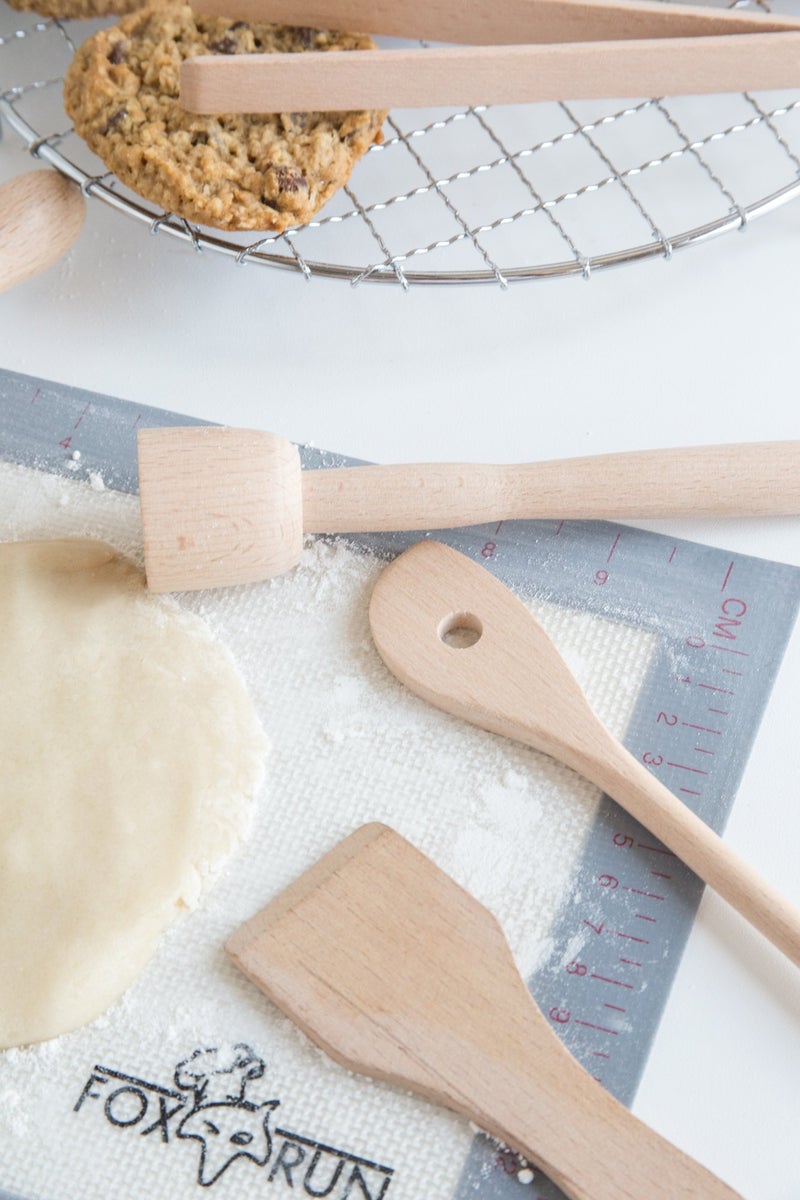 Fox Run Junior Cooking and Baking Tools Set, Wood, 9-Piece - Image 4